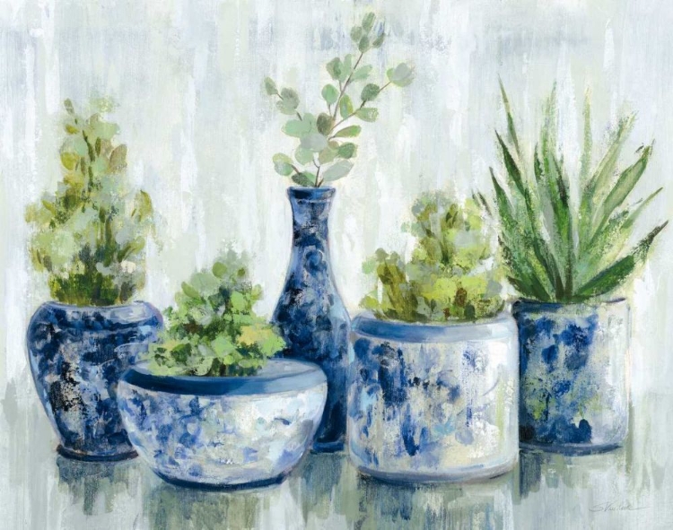 Picture of CHINOISERIE PLANTS BRIGHT