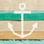 Picture of BEACHSCAPE III ANCHOR GREEN