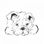 Picture of LINE DOG BULLDOG II