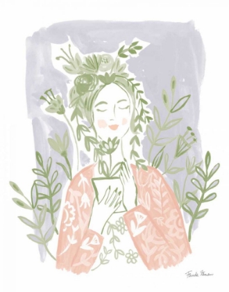 Picture of PASTEL PLANT LADY