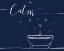 Picture of UNDERLINED BATH VI NAVY
