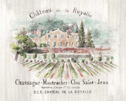 Picture of CHATEAU ROYALLE ON WOOD COLOR