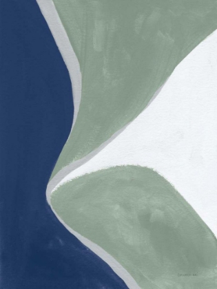 Picture of BLUE GREEN ABSTRACT III