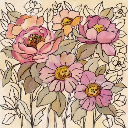 Picture of SPRING LACE FLORAL I