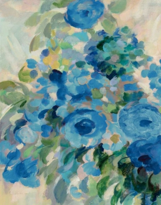 Picture of FLOWER MARKET II BLUE