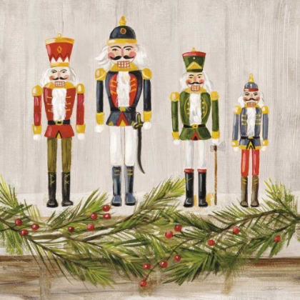 Picture of NUTCRACKERS ON A MANTEL