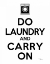 Picture of LAUNDRY ON I BW