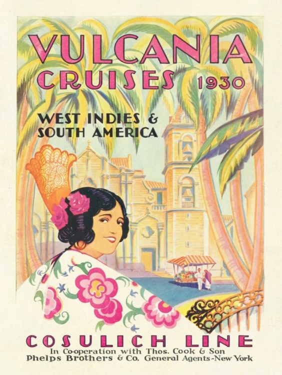 Picture of VINTAGE TRAVEL BROCHURES XIV