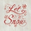 Picture of WHITE AND BRIGHT CHRISTMAS III ON WOOD