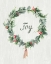 Picture of WHITE AND BRIGHT CHRISTMAS WREATH I