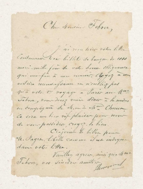 Picture of FRENCH LETTER I