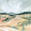 Picture of VERMILLION LANDSCAPE II