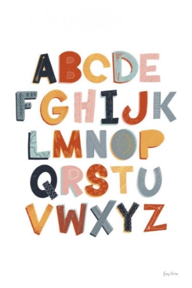Picture of COLORFUL ALPHABET PASTEL