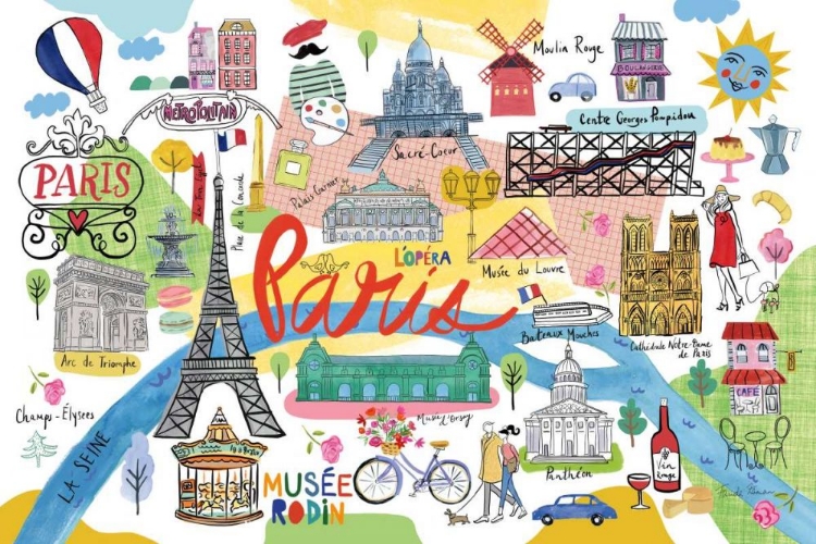 Picture of PARIS MAP