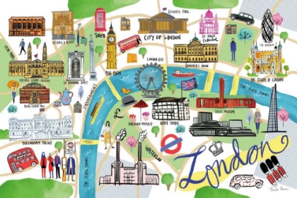 Picture of LONDON MAP