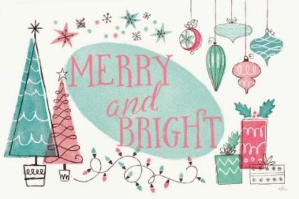 Picture of RETRO CHRISTMAS I BRIGHT