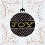 Picture of JOLLY HOLIDAY ORNAMENTS JOY METALLIC