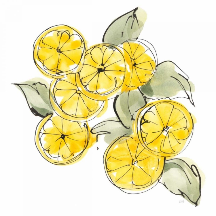 Picture of CUT LEMONS I