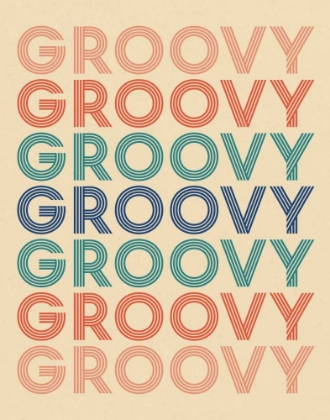Picture of RETRO WORDS I CREAM