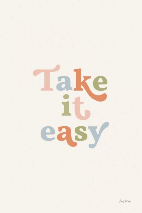 Picture of TAKE IT EASY PASTEL
