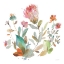 Picture of CIRCLE FULL OF FLOWERS II
