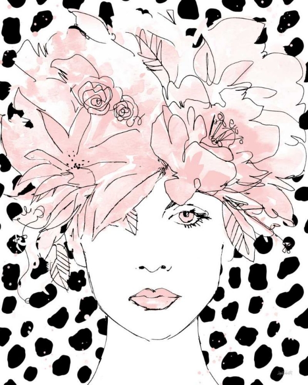 Picture of FLORAL FIGURES III BLUSH