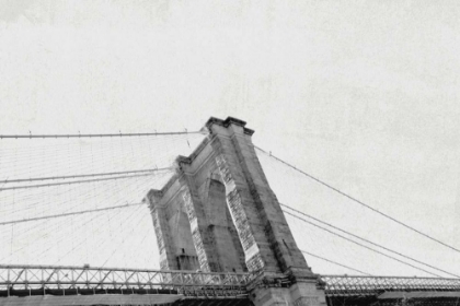 Picture of BROOKLYN BRIDGE FROM BELOW