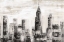 Picture of MANHATTAN SKYLINE BW CROP