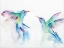 Picture of HUMMINGBIRDS I