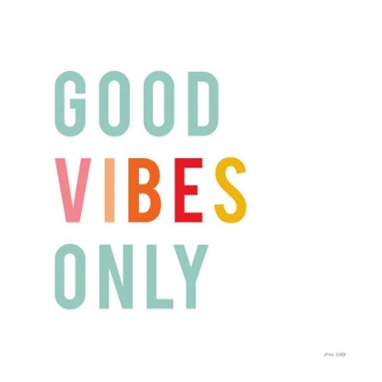Picture of GOOD VIBES ONLY PASTEL