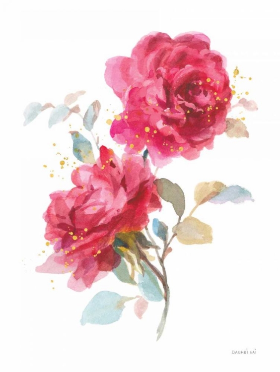 Picture of BOLD ROSES II
