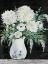 Picture of LATE SUMMER BOUQUET I BLACK CROP