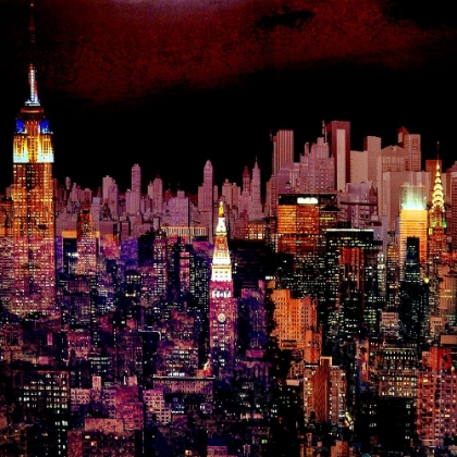 Picture of NEW YORK BY NIGHT I