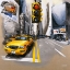 Picture of NEW YORK - FEU ROUGE II
