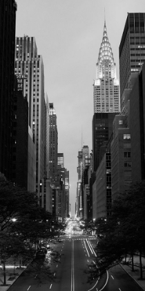 Picture of CHRYSLER BUILDING AT NIGHT