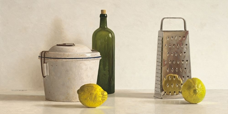 Picture of TWO LEMONS-RASP-BOTTLE AND POT