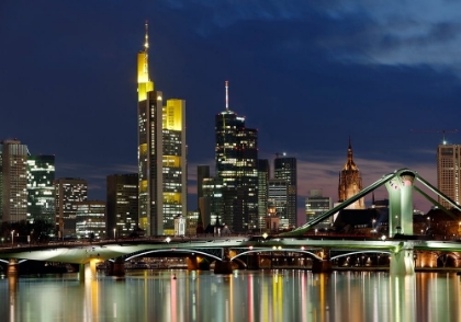 Picture of FRANKFURT MAIN SKYLINE ABEND