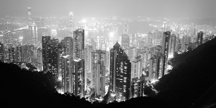 Picture of HONG KONG SKYLINE AT NIGHT