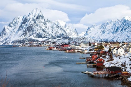 Picture of REINE LOFOTEN IM WINTER