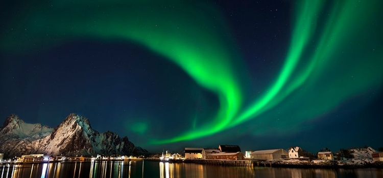 Picture of NORDLICHT IN SVOLVAER LOFOTEN