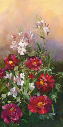 Picture of PIVOINES ROUGES ET LAURIER