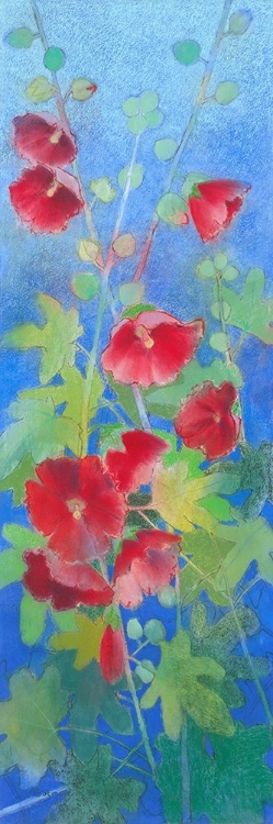 Picture of HOLLYHOCKS