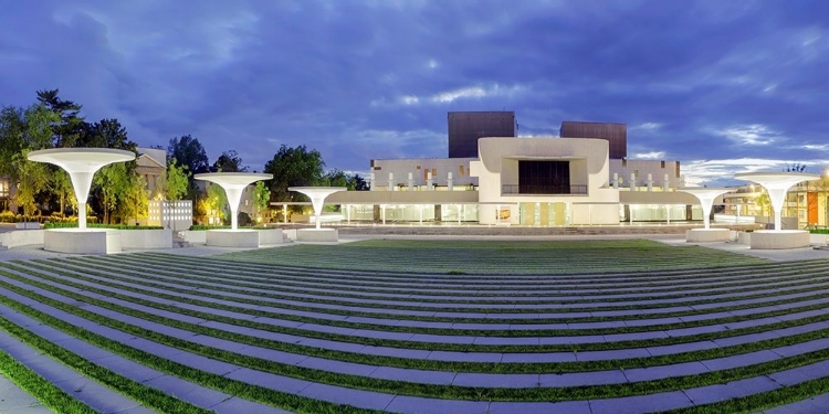 Picture of STAATSTHEATER DARMSTADT  BELEUCHTET PANORAMADETAIL