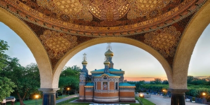 Picture of MATHILDENHOHE DARMSTADT RUSSISCHE KAPELLE 