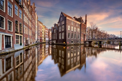 Picture of COUCHER DE SOLEIL SUR AMSTERDAM