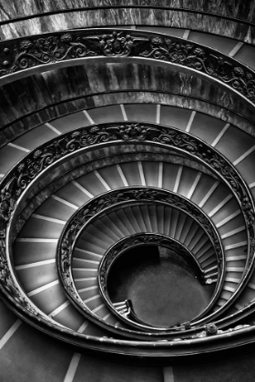 Picture of ROMAN STAIRCASE BLACK AND WHITE