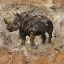 Picture of FIBONACCI OCHER RHINO 