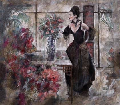 Picture of FLORAL AND FIGURE