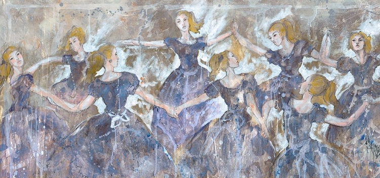 Picture of DANCERS IN BLUE