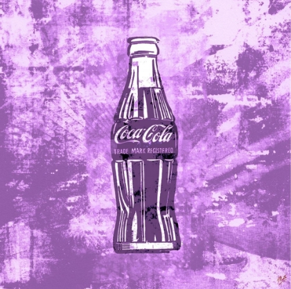 Picture of COKE SILKSCREEN PURPLE